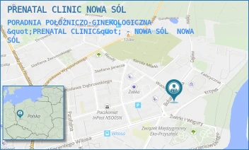 PORADNIA POŁOŻNICZO-GINEKOLOGICZNA "PRENATAL CLINIC" - NOWA SÓL - PRENATAL CLINIC NOWA SÓL - UL. BOHATERÓW GETTA 2,  NOWA SÓL