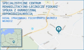 DZIAŁ (PRACOWNIA) FIZJOTERAPII WOJNICZ - SPECJALISTYCZNE CENTRUM REHABILITACYJNO-LECZNICZE PIEKARZ SPÓŁKA Z OGRANICZONĄ ODPOWIEDZIALNOŚCIĄ - UL. KĄPIELOWA 61,  WOJNICZ