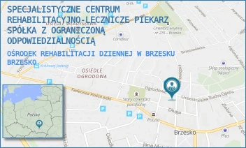 OŚRODEK REHABILITACJI DZIENNEJ W BRZESKU - SPECJALISTYCZNE CENTRUM REHABILITACYJNO-LECZNICZE PIEKARZ SPÓŁKA Z OGRANICZONĄ ODPOWIEDZIALNOŚCIĄ - PL. KAZIMIERZA WIELKIEGO 3,  BRZESKO
