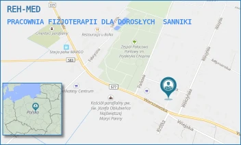 PRACOWNIA FIZJOTERAPII DLA DOROSŁYCH - REH-MED - WARSZAWSKA 148,  SANNIKI