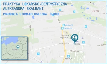 PORADNIA STOMATOLOGICZNA - PRAKTYKA LEKARSKO-DENTYSTYCZNA ALEKSANDRA SKALBANI - PROMIENNA 4B,  MARKI