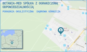 PORADNIA OKULISTYCZNA - NIEPUBLICZNY ZAKŁAD OPIEKI ZDROWOTNEJ BETANIA - UL. OŚ.ROBOTNICZE 6,  DĄBROWA GÓRNICZA