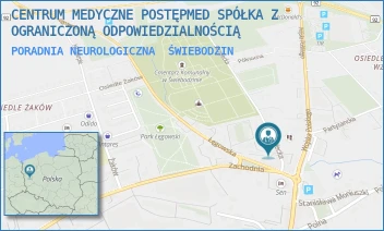 PORADNIA NEUROLOGICZNA - CENTRUM MEDYCZNE POSTĘPMED SPÓŁKA Z OGRANICZONĄ ODPOWIEDZIALNOŚCIĄ - UL. STRZELECKA 1,  ŚWIEBODZIN