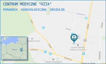 PORADNIA  KARDIOLOGICZNA - CENTRUM MEDYCZNE "VITA" - MODRZEWIOWA 1/1,  URSZULIN