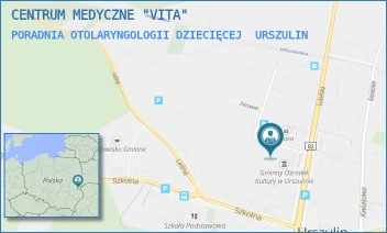 PORADNIA OTOLARYNGOLOGII DZIECIĘCEJ - CENTRUM MEDYCZNE "VITA" - MODRZEWIOWA 1/1,  URSZULIN