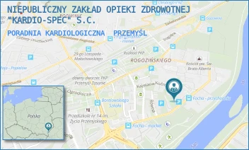 PORADNIA KARDIOLOGICZNA - NIEPUBLICZNY ZAKŁAD OPIEKI ZDROWOTNEJ "KARDIO-SPEC" S.C. - WYBRZEŻE MARSZAŁKA FERDYNANDA FOCHA 31,  PRZEMYŚL