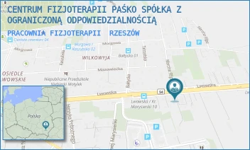 PRACOWNIA FIZJOTERAPII - CENTRUM FIZJOTERAPII PAŚKO SPÓŁKA Z OGRANICZONĄ ODPOWIEDZIALNOŚCIĄ - UL. LWOWSKA 114,  RZESZÓW