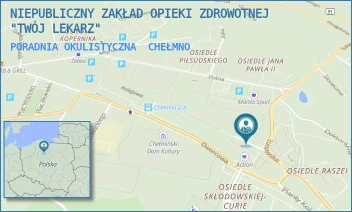 PORADNIA OKULISTYCZNA - NIEPUBLICZNY ZAKŁAD OPIEKI ZDROWOTNEJ "TWÓJ LEKARZ" - ŁUNAWSKA 1,  CHEŁMNO