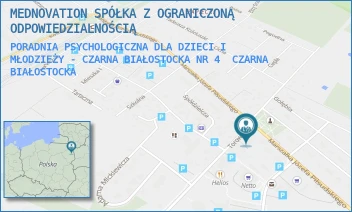 PORADNIA PSYCHOLOGICZNA DLA DZIECI I MŁODZIEŻY - CZARNA BIAŁOSTOCKA NR 4 - FRACTAL CONCEPT SPÓŁKA Z OGRANICZONĄ ODPOWIEDZIALNOŚCIĄ - TOROWA 1,  CZARNA BIAŁOSTOCKA