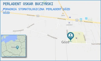 PORADNIA STOMATOLOGICZNA PERLADENT GÓZD - PERLADENT OSKAR BUCZYŃSKI - STAROWIEJSKA 130,  GÓZD